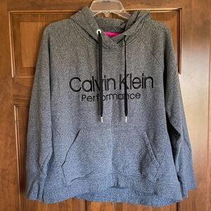 Calvin Klein logo hoodie